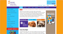 Desktop Screenshot of hvhumane.org